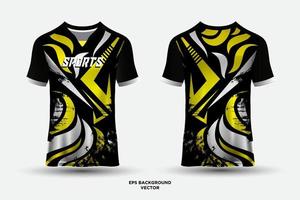 diseño de jersey moderno y futurista adecuado para deportes, carreras, fútbol, juegos y vectores de deportes electrónicos