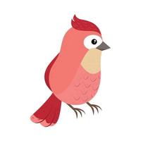 icono de dibujos animados de aves vector