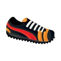 zapatilla de deporte de fútbol vector