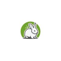 Rabbit logo concept design. vector illustration rabbit