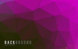 Multicolor background, modern dark low poly effect with abstract gradient for backdrop. vector