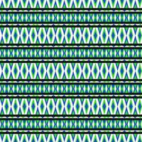 seamless pattern for decoration, triangle shape, blue and green, horizontal view. vector