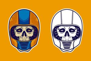 SKULL SET 4-05 vector