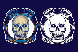 SKULL SET 4-22 vector