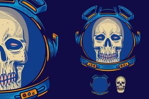 SKULL SET 3-22 vector