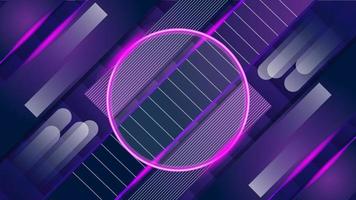 Abstract geometric background, modern elegant style with light, background template, vector design