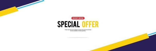 25 Percent discount offer, clearance, promotion banner layout with advertising template. vector