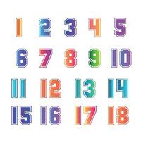 Gradient Number Vector File