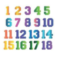 Gradient Number Vector File