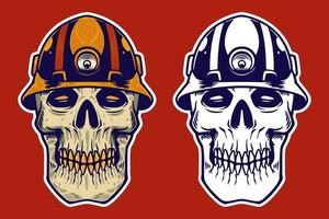 SKULL SET 4-19 vector