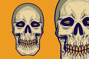 SKULL SET 3-23 vector