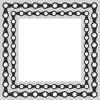 chain photo frame template