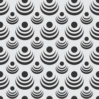 dot and geometry seamless pattern vector
