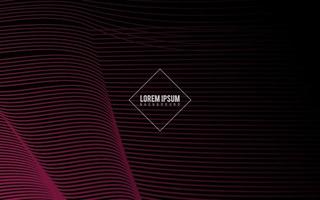 dark background, random minimalist abstract illustration vector for logo, card, banner, web and printing.