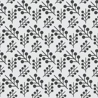floral minimalist seamless pattern vector
