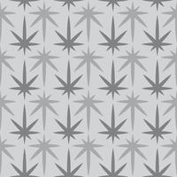 weed seamless pattern background vector