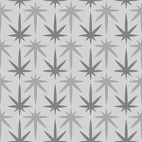 weed seamless pattern background vector