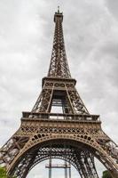 Eiffel Tower Paris close up view photo