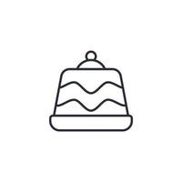 pudding icons  symbol vector elements for infographic web