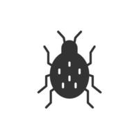 insect icons  symbol vector elements for infographic web