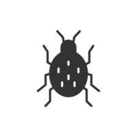 insect icons  symbol vector elements for infographic web