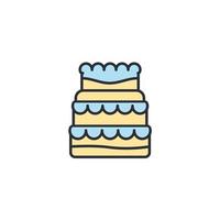 cake icons  symbol vector elements for infographic web