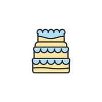 cake icons  symbol vector elements for infographic web