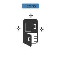 defrosting icons  symbol vector elements for infographic web