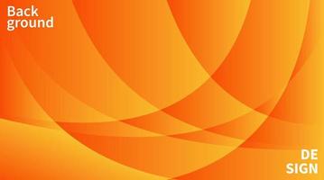 abstract gradient background with orange vector