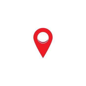 icono de punto de mapa vector