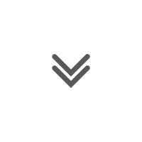 Scroll Down Icon vector
