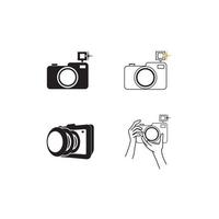 icono de vector de camara