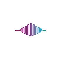 sound wave icon vector