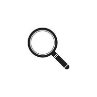 magnifying glass icon vector