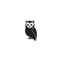 owl logo dragon head logo vector illustration template design