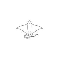 stingray icon vector illustration symbol design.