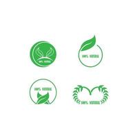 natural icon vector illustration template design.