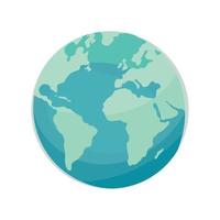 world map icon vector