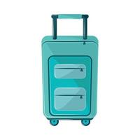 suitcase for travel vector