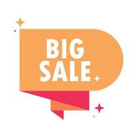 big sale commerce vector