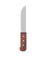 cuchillo utensilio de cocina vector