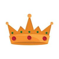 king crown icon vector