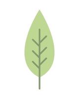 leaf nature icon vector