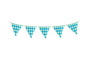 oktoberfest bunting decoration vector