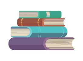 pile of books vector