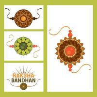 conjunto de raksha bandhan vector