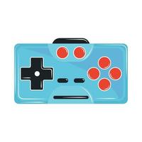 control de juegos retro vector