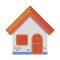 house cartoon icon vector