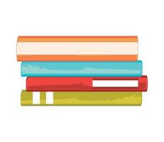 pile of books vector