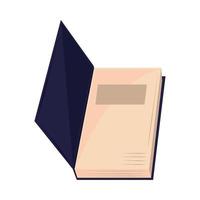 book flat icon vector